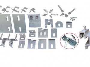 石材干挂件, 背栓挂件